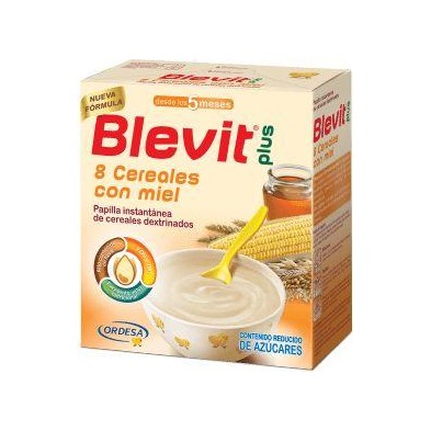 BLEVIT PLUS 8 CEREALES CON MIEL 600 GR