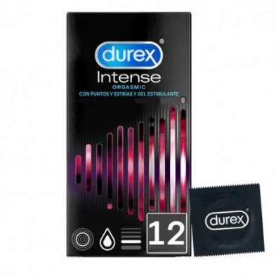 DUREX INTENSE ORGASMIC 12 UNIDADES