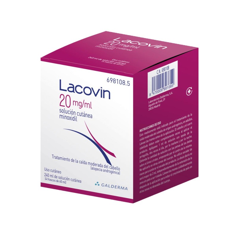 Lacovin 20 Mg/ml 4 Frascos