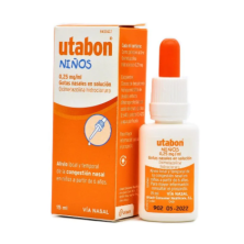 UTABON NIÑOS 0.25 MG/ML GOTAS NASALES 1 FRASCO