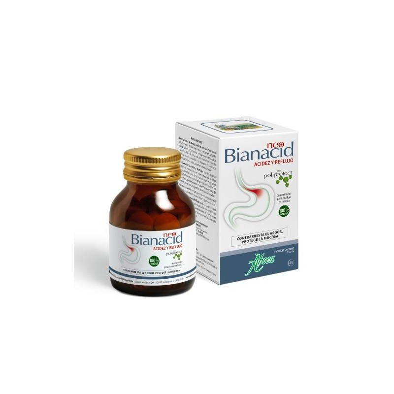 NEOBIANACID ACIDEZ Y REFLUJO 45 COMP MASTICABLES