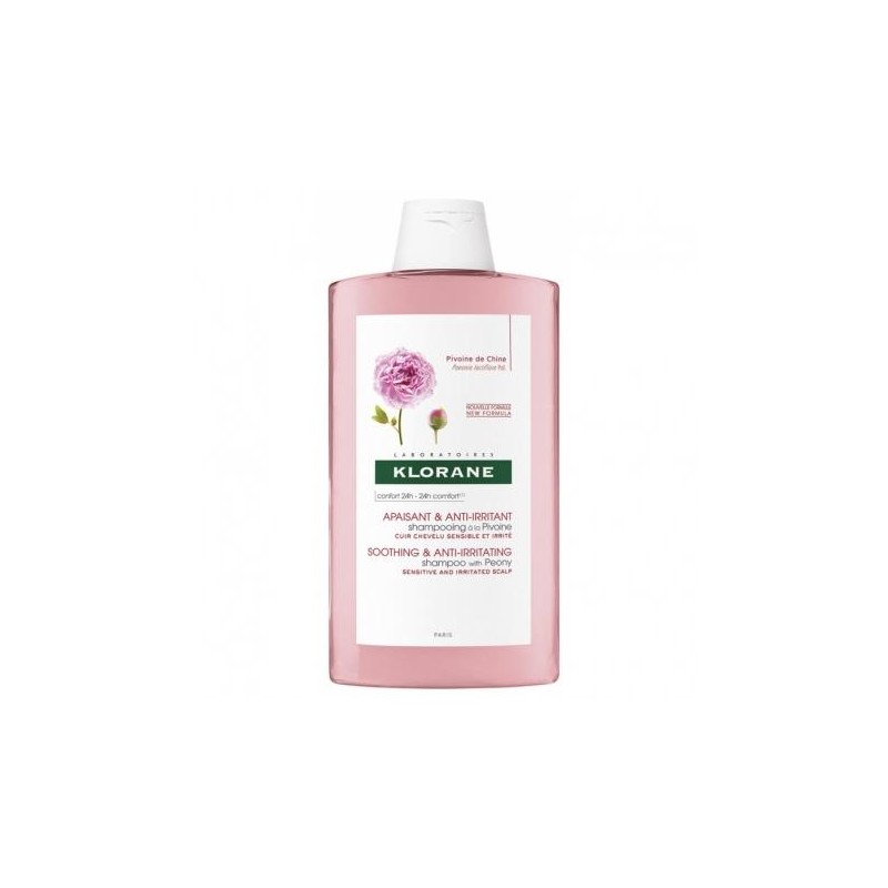 KLORANE CHAMPU AL EXTRACTO DE PEONIA BIO 400 ML