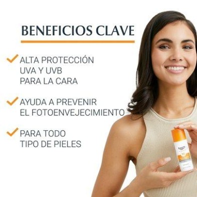 EUCERIN SUN FLUID ANTI AGE FPS 50+ 50 ML