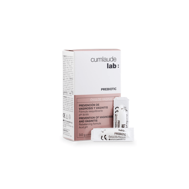 CUMLAUDE  PREBIOTIC OVULOS VAGINALES 10 UDS