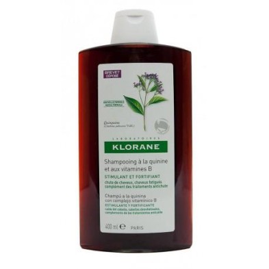 KLORANE CHAMPU QUININA & EDELWEISS BIO 400 ML