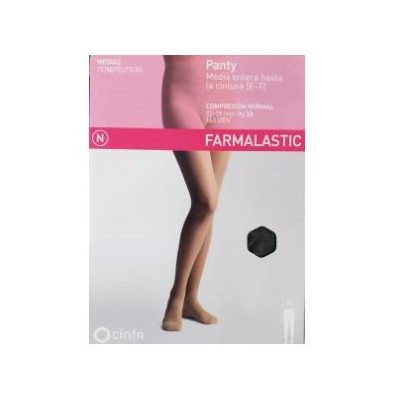 PANTY COMP NORMAL 140 DEN FARMALASTIC NEGRO T- P