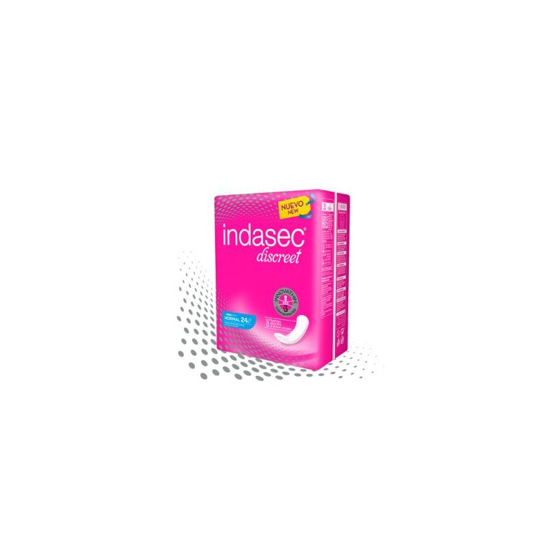 INDASEC NORMAL COMPRESA PERDIDAS LEVES BOLSA 24+