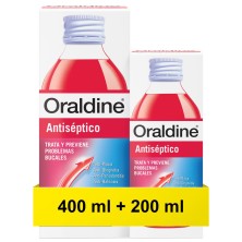 ORALDINE ANTISEP PACK 400+200