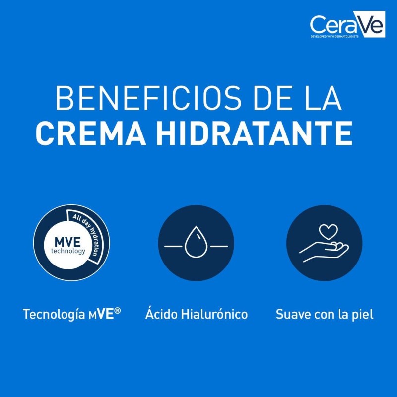 Crema hidratante CeraVe piel seca al mejor precio