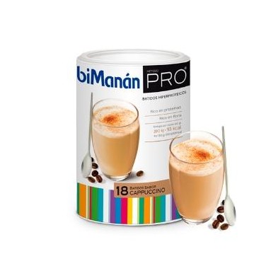 BIMANAN METODO PRO BATIDO HIPERPROTEICA E HIPOCA CAPPUCCINO 360G 12 U