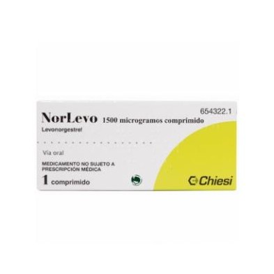 NORLEVO 1.5 MG 1 COMPRIMIDO