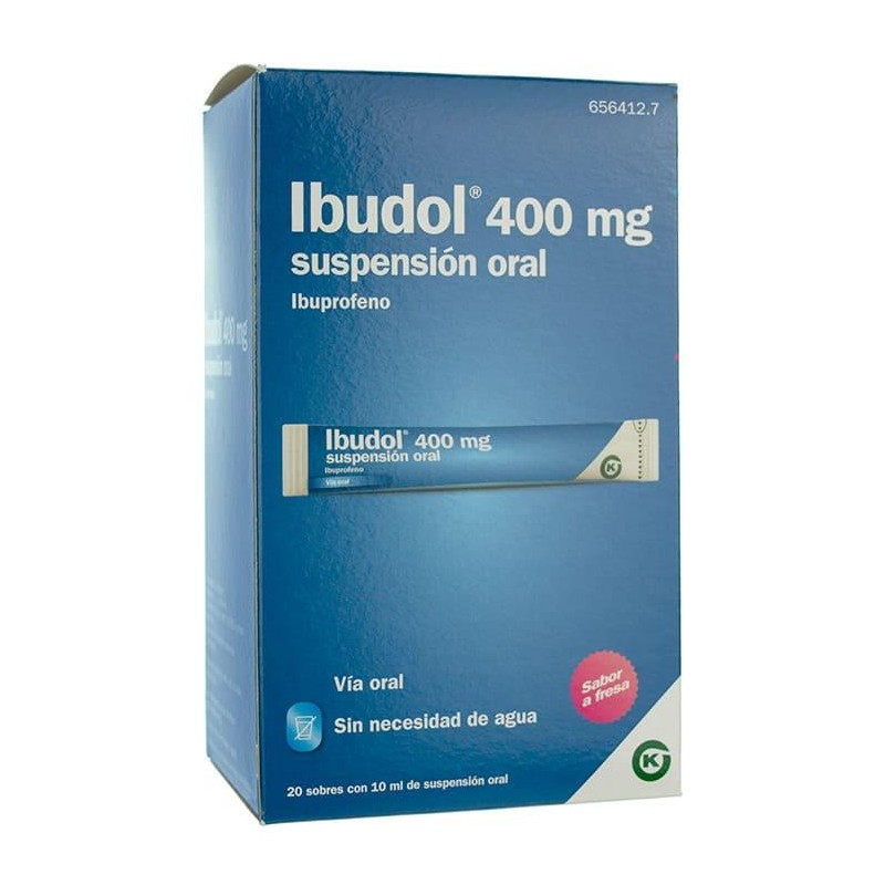 Ibudol 400mg 20 sobres