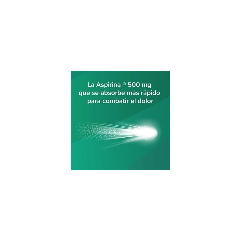 Aspirina 500 mg Comprimidos Efervescentes