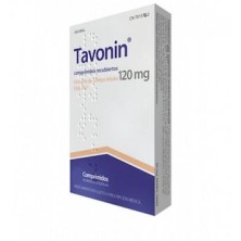 TAVONIN 120 MG 15 COMPRIMIDOS RECUBIERTOS