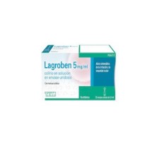LAGROBEN 5 MG/ML COLIRIO 30 MONODOSIS SOLUCION 0.4 ML