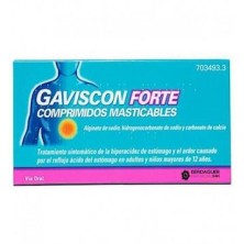 GAVISCON FORTE 48 COMPRIMIDOS MASTICABLES