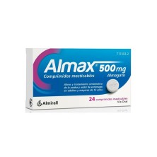 ALMAX 500 MG 24 COMPRIMIDOS MASTICABLES