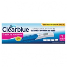 CLEARBLUE TEST DE EMBARAZO DIGITAL CON INDICADOR DE SEMANAS