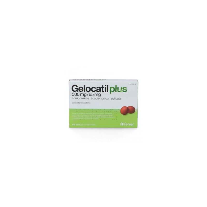 Gelocatil Plus 500/65 mg