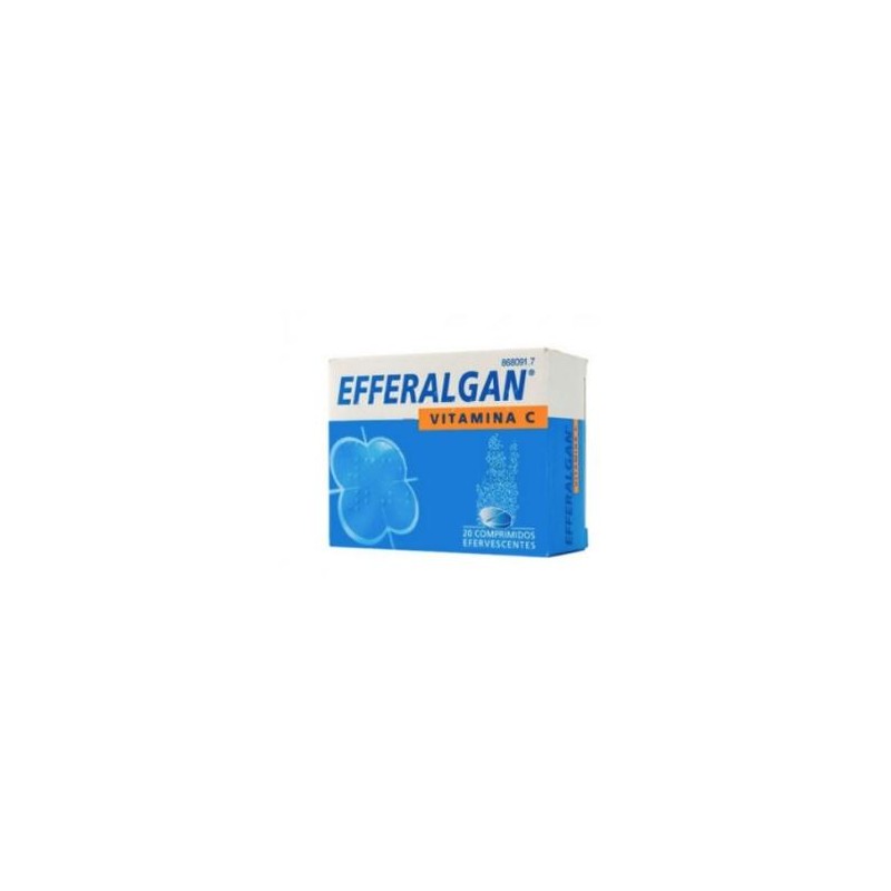 EFFERALDOL VITAMINA C 20 COMPRIMIDOS EFERVESCENTES