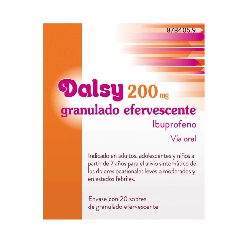 Dalsy 200 mg – 20 Sobres Efervescentes