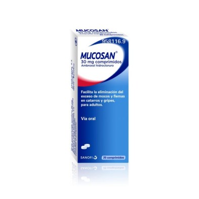 MUCOSAN 30 MG 20 COMPRIMIDOS