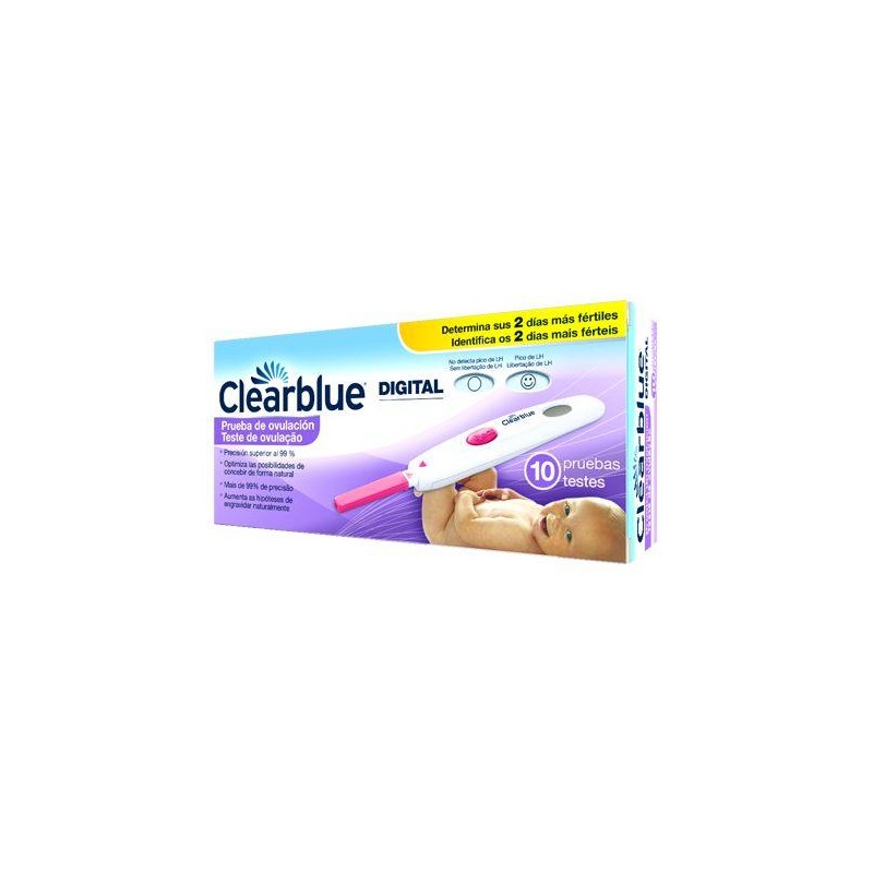 CLEARBLUE PRUEBA DIGITAL TEST DE OVULACION