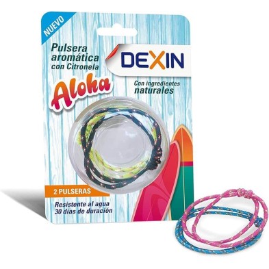 Dexin Pulsera Antimsoquitos 2u