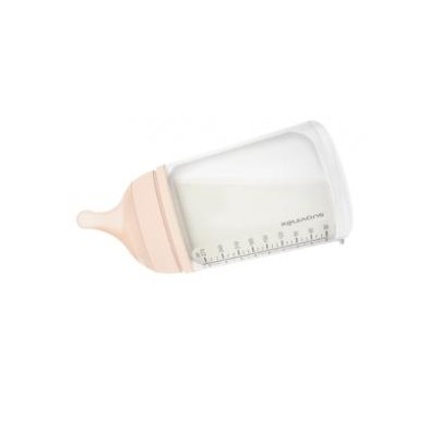 BIBERON ANTICOLICO TETINA LACTANCIA SILICONA MIX 180 ML