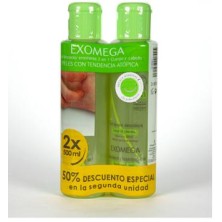 A-DERMA EXOMEGA CONTROL ACEITE LIMPIADOR EMOLIEN 500 ML 2 ENVASES