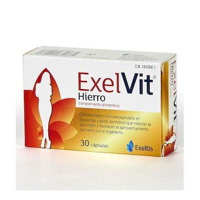 EXELVIT HIERRO 30 CAPS