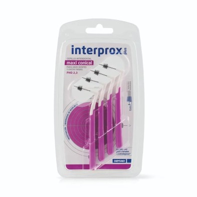 CEPILLO DENTAL INTERPROXIMAL INTERPROX PLUS MAXI 4 UNIDADES