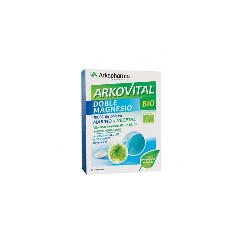 ARKOVITAL DOBLE MAGNESIO BIO 30 COMPRIMIDOS