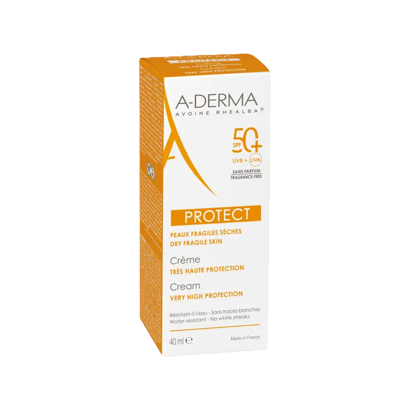 A-DERMA PROTECT CREMA SPF50+ SIN PERFUME 40 ML