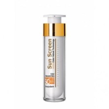 SUN SCREEN VELVET FACE SPF50+ EXELTIS COLOR 50 M