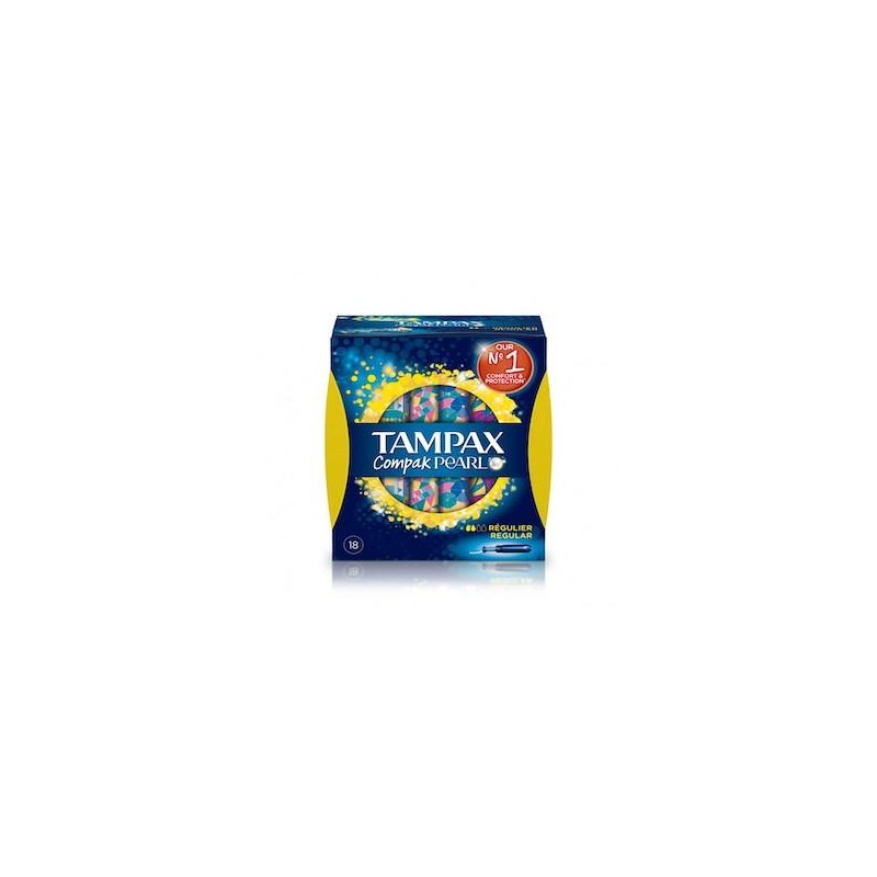 TAMPAX COMPAK PEARL REGULAR 16U