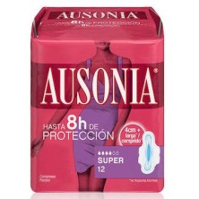 COMPRESAS AUSONIA AIRDRY  ALAS SUPER 12U