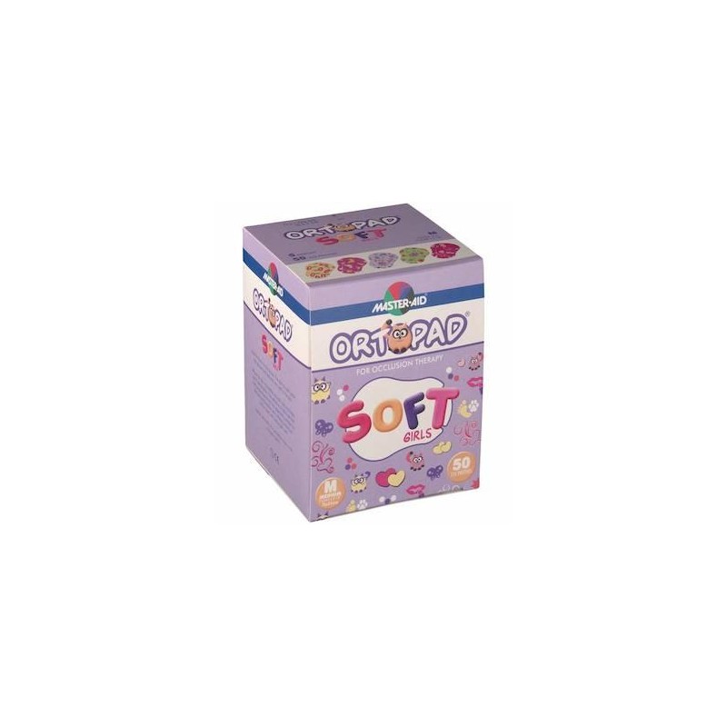 ORTOPAD SOFT PARCHES OCULARES GIRLS MEDIUM 50 U
