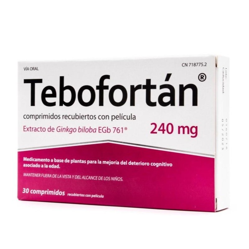Tebofortan 240 Mg 30 Comprimidos