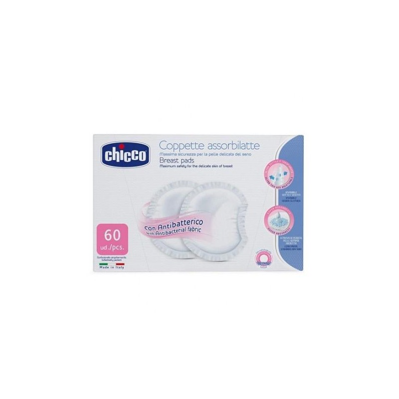 DISCOS ABSORBENTES LACTANCIA CHICCO 60 UNIDADES