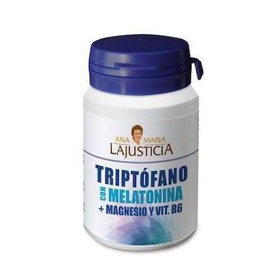 TRIPTOFANO CON MELATONINA + MAGNESIO Y VIT B6 60 COMP