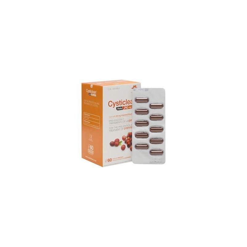 CYSTICLEAN FORTE 240 MG PAC 60 CAPSULAS