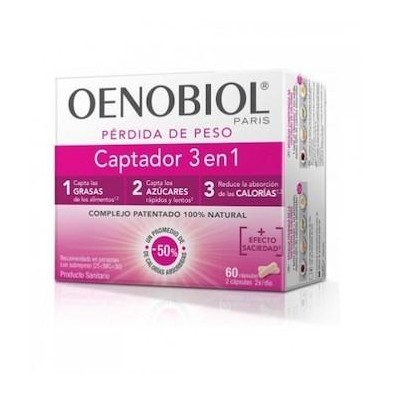 OENOBIOL CAPTADOR 3 EN 1 60 CAPS
