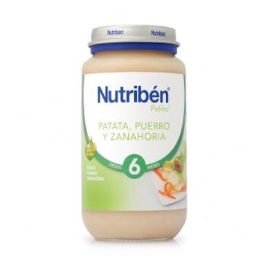 NUTRIBEN CREMA DE PATATA PUERRO Y ZANAHORIA POTITO 235 G