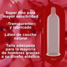 DUREX SENSITIVO CONTACTO TOTAL PRESERVATIVOS 12 UNIDADES