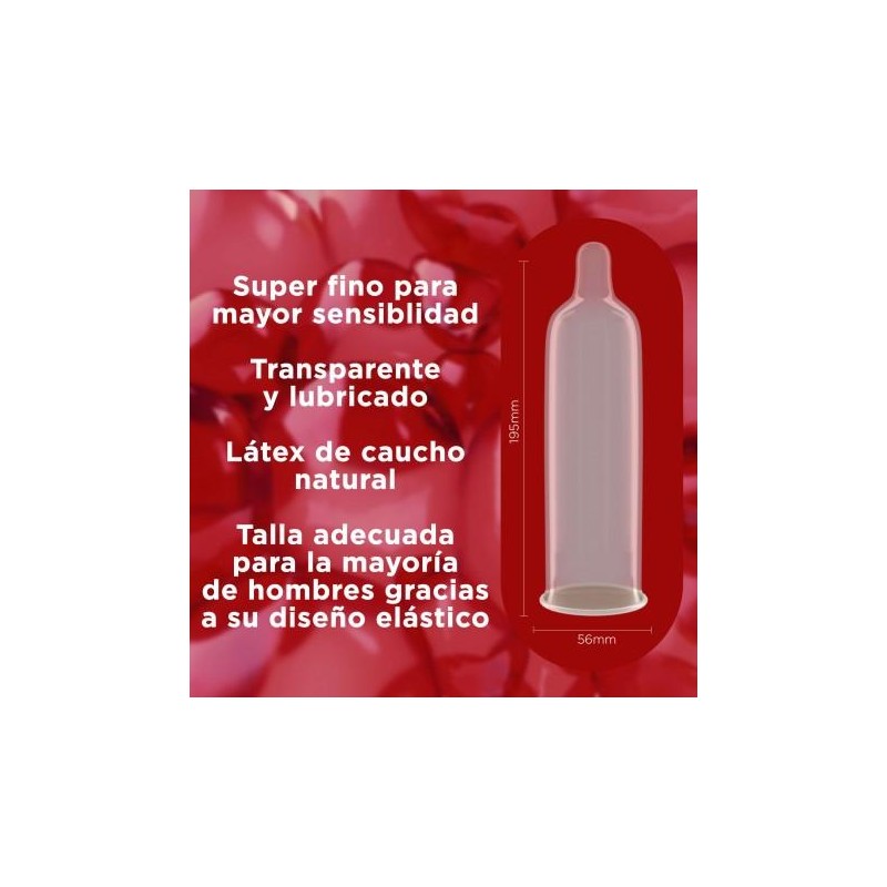 DUREX SENSITIVO CONTACTO TOTAL PRESERVATIVOS 12 UNIDADES