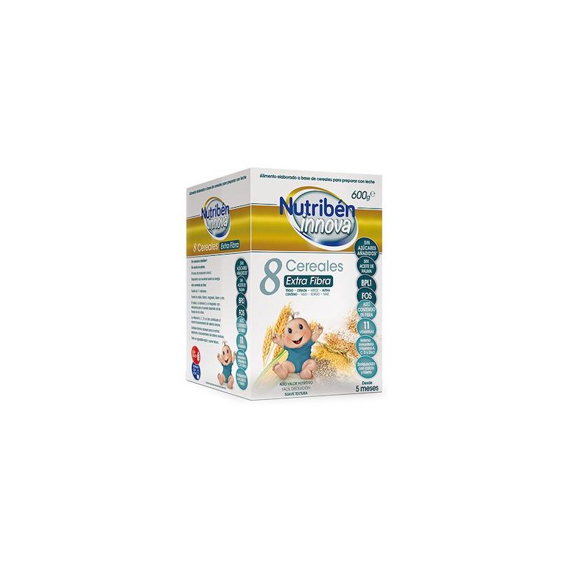 NUTRIBEN INNOVA 8 CEREALES EXTRA FIBRA 600 G