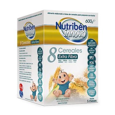 NUTRIBEN INNOVA 8 CEREALES EXTRA FIBRA 600 G