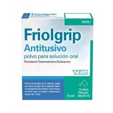 Fiolgrip Antitusivo 10 Sobres