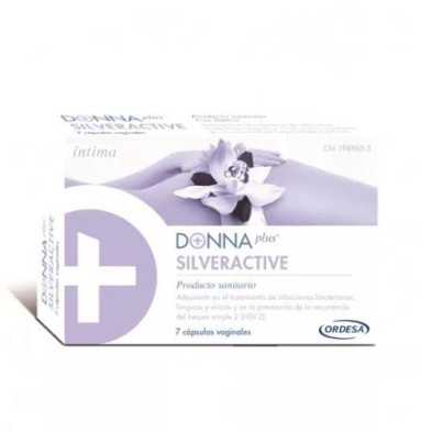 DONNA PLUS SILVERACTIVE 7 CAPSULAS VAGINALES
